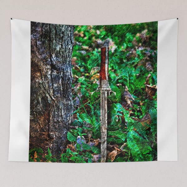Item preview, The Bloody Forest Fine Art Print designed and sold by stockfineart.