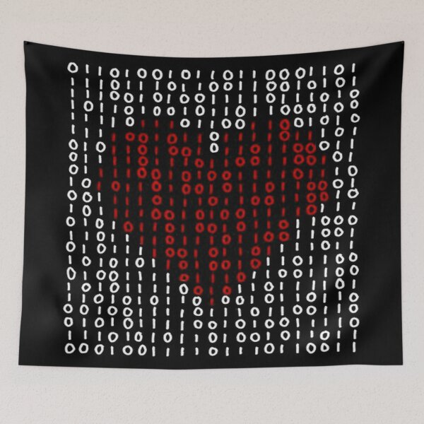 Item preview, Binary Heart designed and sold by drmeow.