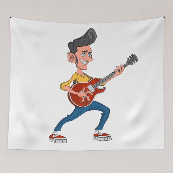 Item preview, Man playing guitar. designed and sold by Evgenii Sidorov.