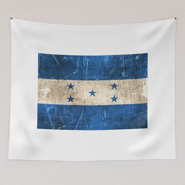 Item preview, Vintage Aged and Scratched Honduras Flag designed and sold by JeffBartels.