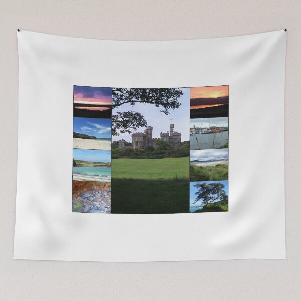 Item preview, Hebridean Collage featuring Lews Castle designed and sold by BlueMoonRose.