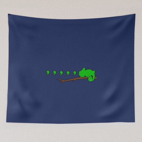 Item preview, Comma Chameleon designed and sold by Mobius Tees.