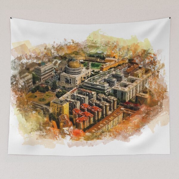Item preview, Rome aerial art designed and sold by JBJart.