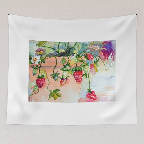 Item preview, Strawberries designed and sold by scallyart.