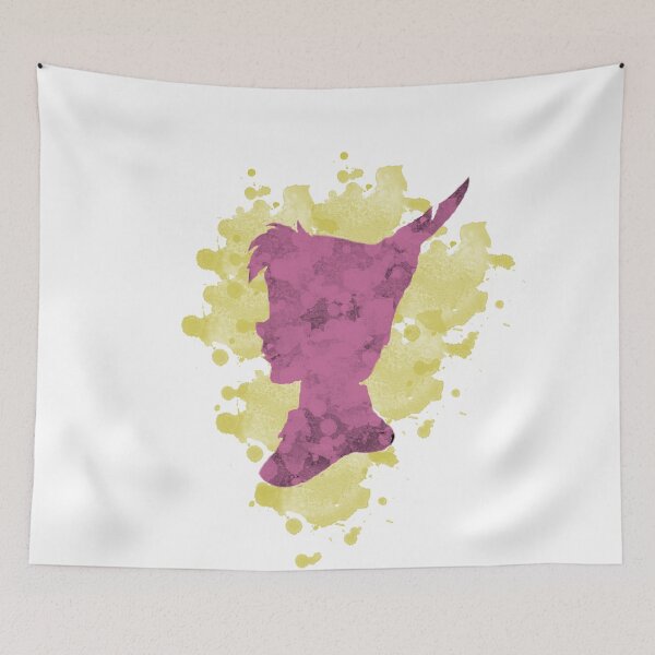 Item preview, Peter Pan Watercolor Splash Design Pink Yellow designed and sold by Alyssa  Clark.
