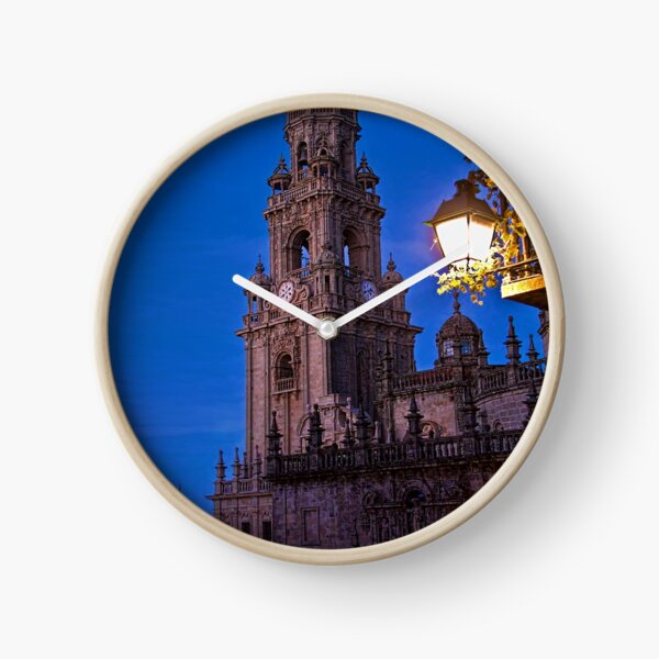 Item preview, Spain. Santiago de Compostela. Cathedral. Bell Tower at night. designed and sold by vadim19.