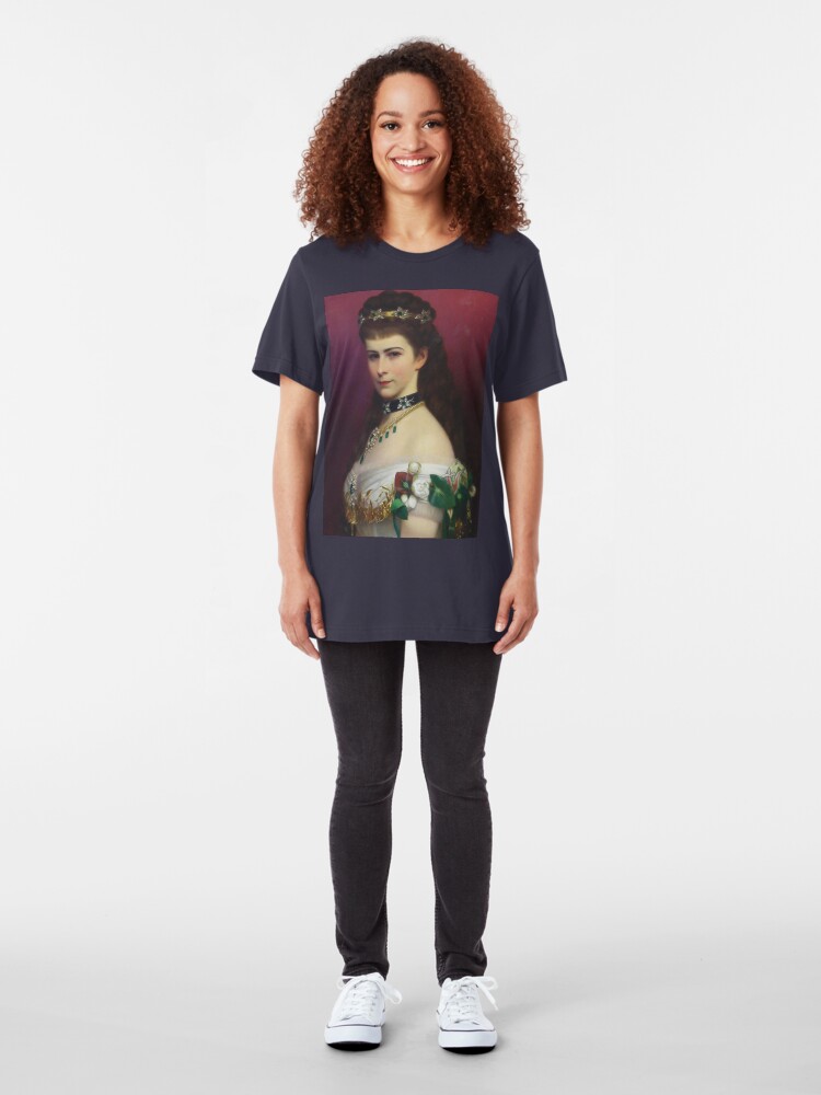 Alternate view of Empress "Sissy",Elizabeth of Austria Slim Fit T-Shirt