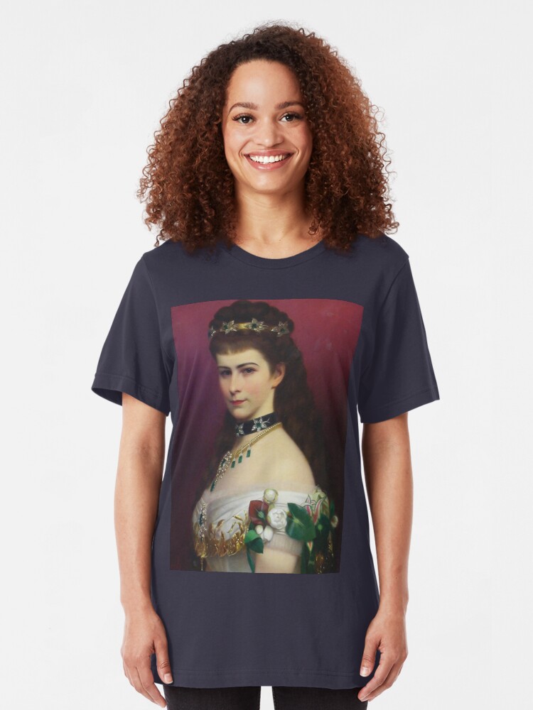 Alternate view of Empress "Sissy",Elizabeth of Austria Slim Fit T-Shirt