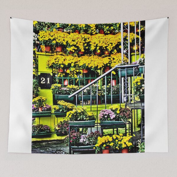 Item preview, The Old Bohemian Quarter Skadarlija Belgrade designed and sold by stockfineart.