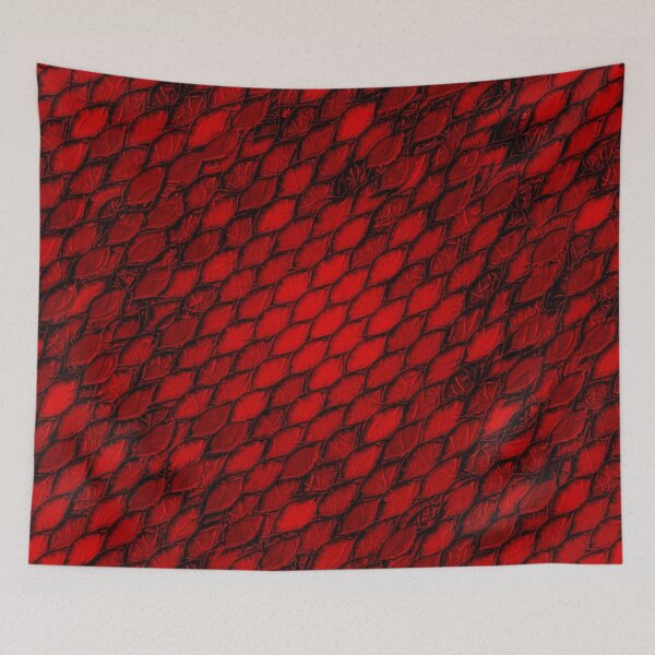 Item preview, Red Dragon Scales designed and sold by bloomingvine.