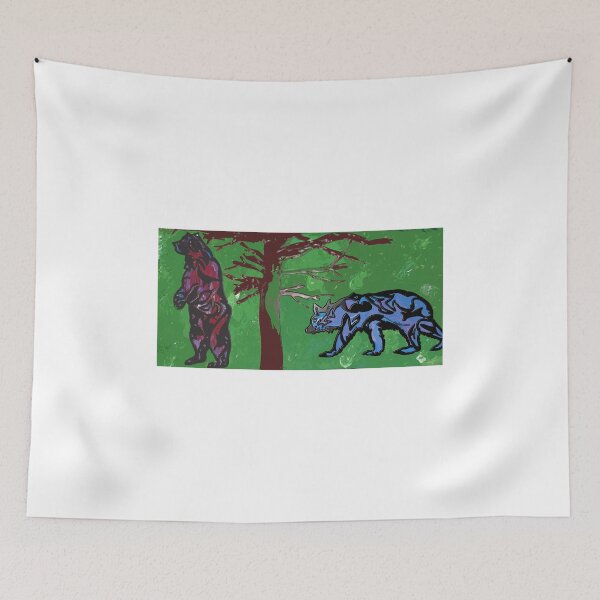 Item preview, Bear Walking Home designed and sold by robertmargetts.