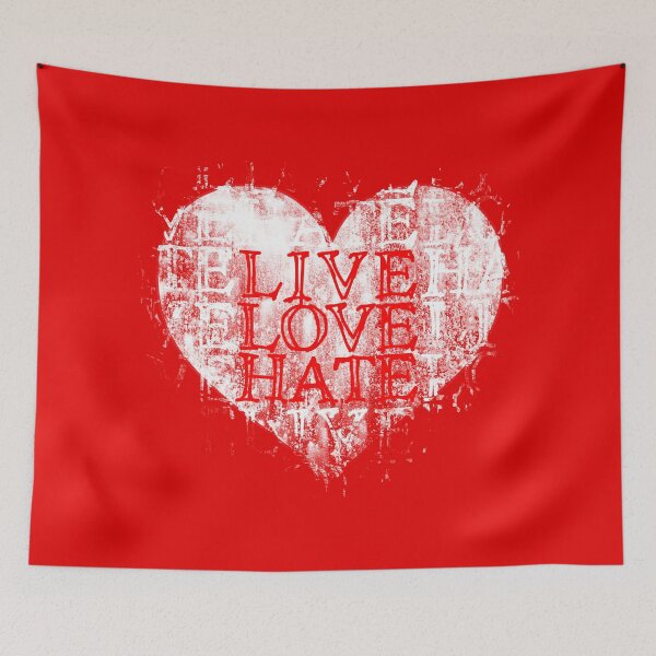 Item preview, Live Love Hate designed and sold by MrTeeTime.