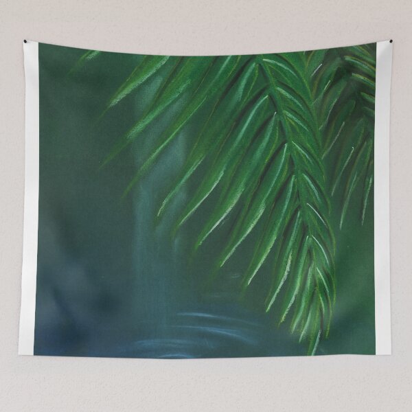 Item preview, Palm leaves over water designed and sold by chrisWLKP studio87.
