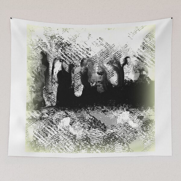 Item preview, Abstract Black and White with People Design designed and sold by Jessielee72.