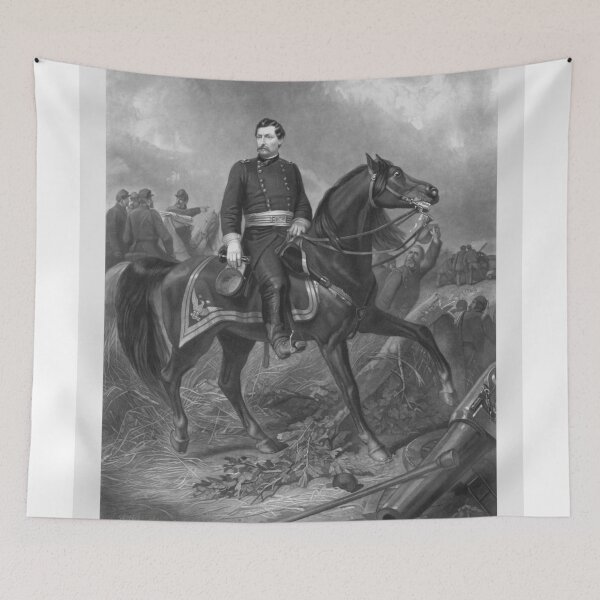 Item preview, General George McClellan On Horseback designed and sold by warishellstore.
