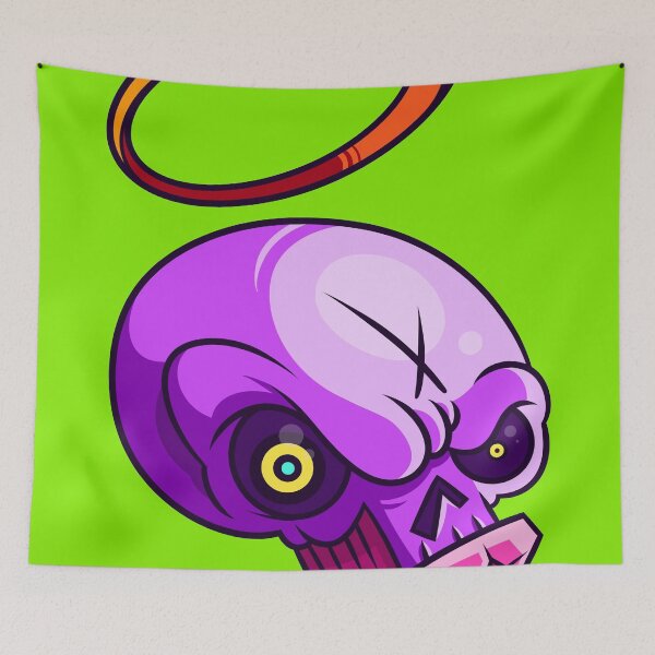 Item preview, Good Bad Skull designed and sold by artdyslexia.