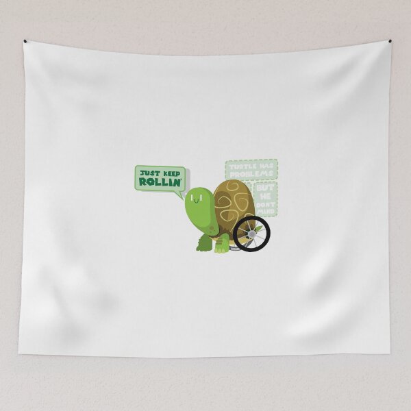Item preview, Keep Rollin Turtle designed and sold by FuShark.