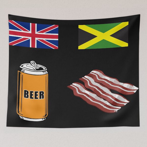 Item preview, English "Beer-Can" = Jamaican "Bacon" designed and sold by suranyami.