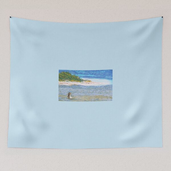 Item preview, Net fishing in Orient Bay designed and sold by Art by Margaret.
