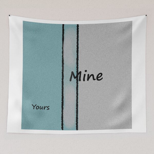 Item preview, Yours and Mine designed and sold by Jessielee72.