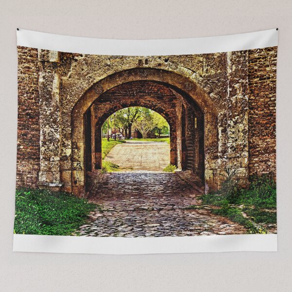 Item preview, Kalemegdan Fortress Gate Belgrade Fine Art Print designed and sold by stockfineart.
