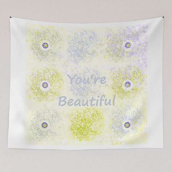 Item preview, Your'e Beautiful Message is Soft Pastels designed and sold by Jessielee72.