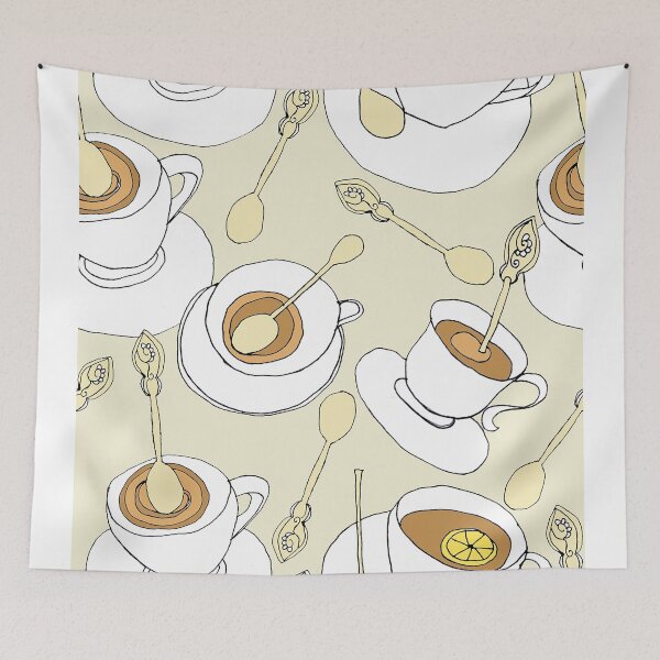 Item preview, tea time designed and sold by Sarah Hearfield.