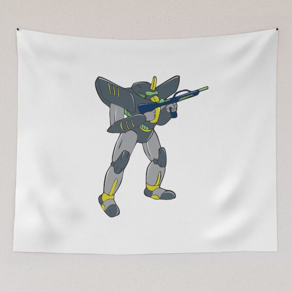 Item preview, Mecha Robot Holding Ray Gun Isolated designed and sold by patrimonio.