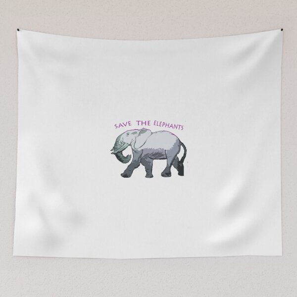 Item preview, Save the Elephants! designed and sold by 1drousCre8tions.