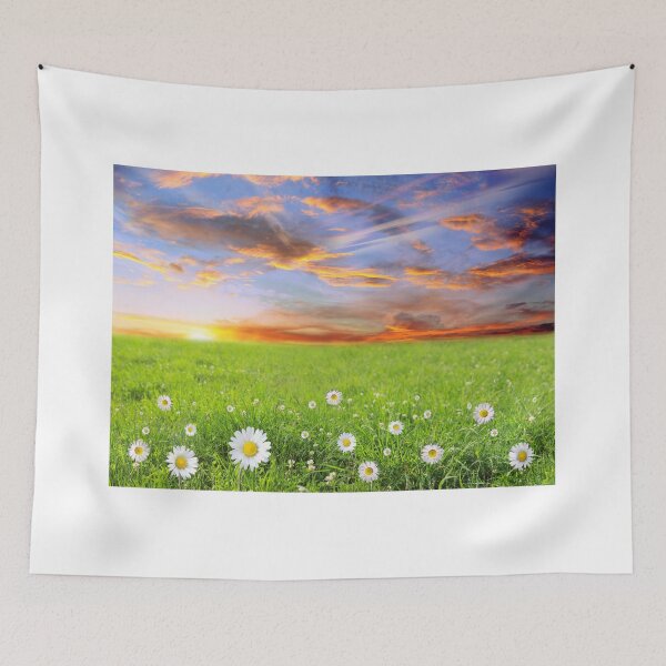 Item preview, Margarite Field at Sunset in Bulgaria designed and sold by Bruno Beach.