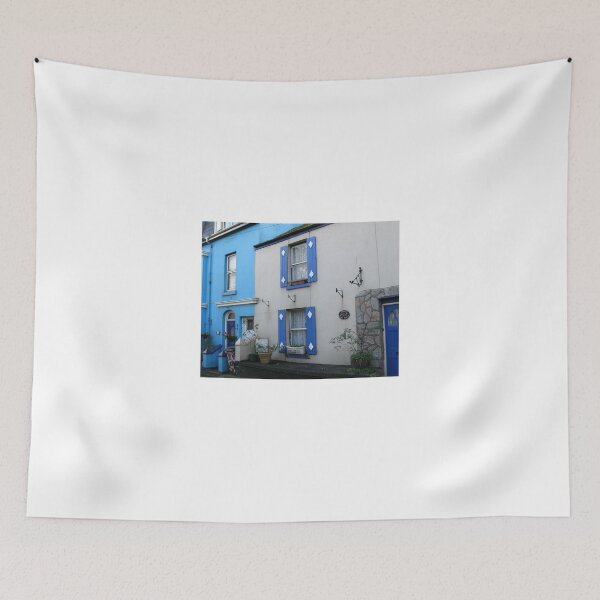 Item preview, BLUE AND WHITE COTTAGE - PORT ISAAC designed and sold by kazaroodie.