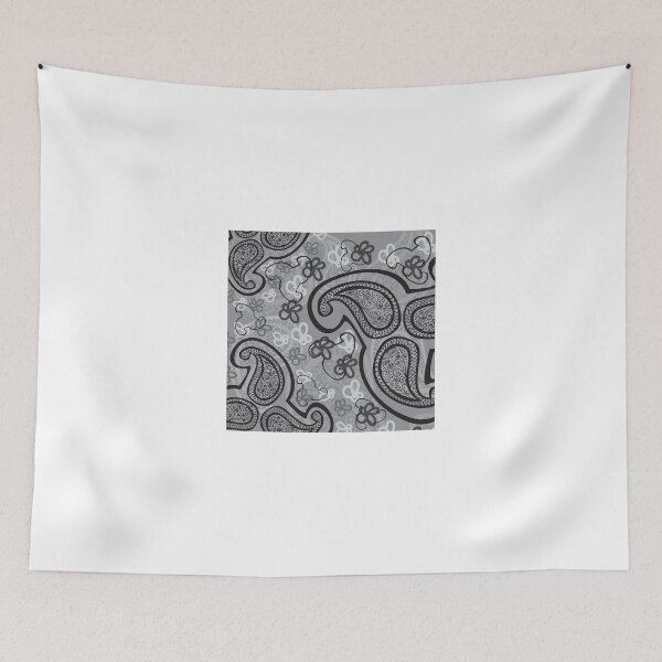 Item preview, Grey Chevron Paisley designed and sold by paislee.