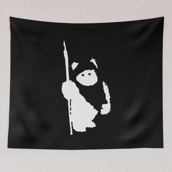 Item preview, Ewok Silhouette (Black) designed and sold by Kiipleny.