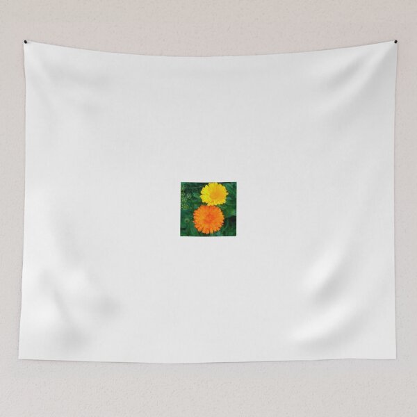 Aperçu de l'œuvre Yellow & Orange Sunshine Floral créée et vendue par Megan Nicole Czerwinski.