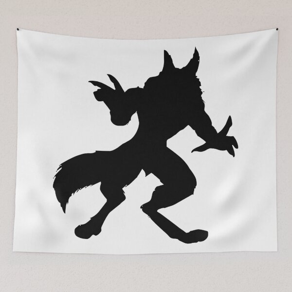 Item preview, Silhouette of Werewolf designed and sold by Smaragdas.