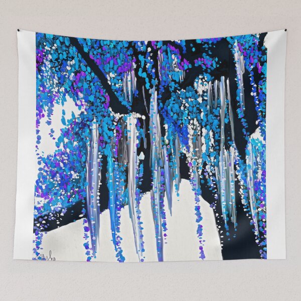 Item preview, Tree Moss Blue and Purple designed and sold by Overthetopsm.