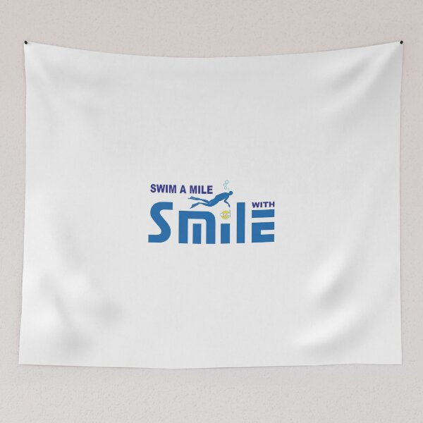 Artikelvorschau, Schwimme eine Meile mit Smile entworfen und verkauft von creativecm.