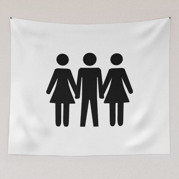 Item preview, Threesome Symbol designed and sold by sweetsixty.