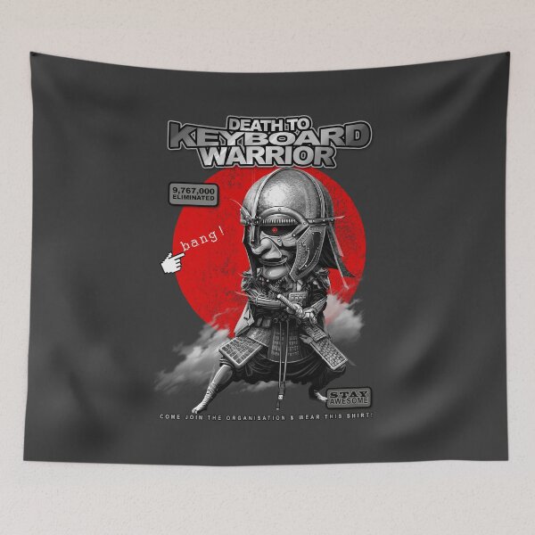 Item preview, KEYBOARD WARRIOR designed and sold by Jumali Katani.