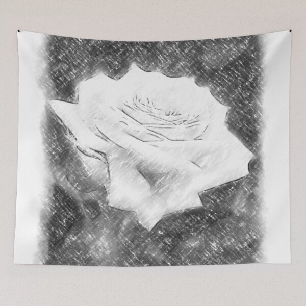 Item preview, Pink Roses in Anzures 3 Charcoal designed and sold by TravelPhotoArt.