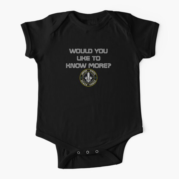 United States Space Force Short Sleeve Baby One-Piece