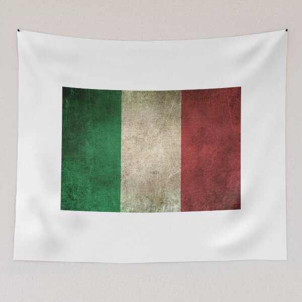 Item preview, Old and Worn Distressed Vintage Flag of Italy designed and sold by JeffBartels.