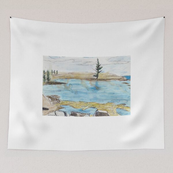 Item preview, Lone Pine, Across Emily Bay designed and sold by John Douglas.