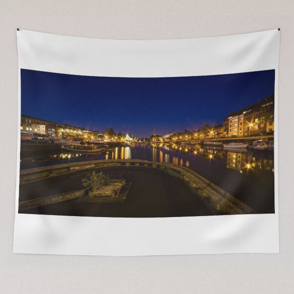 Item preview, Bristol docks by night  designed and sold by hawkie.