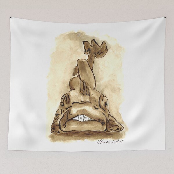 Item preview, Dolphin (Detail), Piazza Del Popolo, Rome designed and sold by Greta Art.