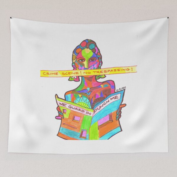 Item preview, Crime scene-no trespassing designed and sold by tqueen.