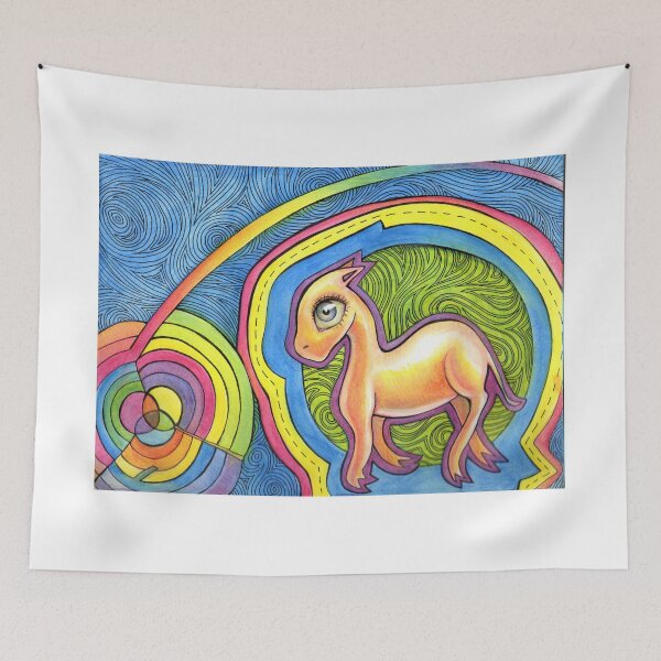 Item preview, Confused Camel and Colorwheel designed and sold by snailmakesart.