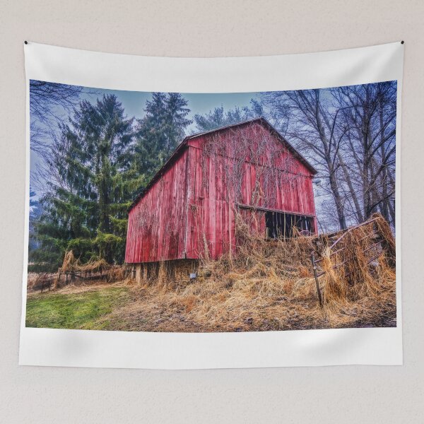 Item preview, "The Red Barn" designed and sold by bobbyb38.