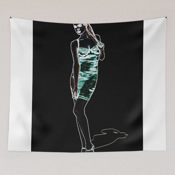 Item preview, High Fashion Girl Fine Art Print designed and sold by stockfineart.