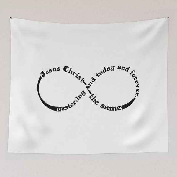 Item preview, Hebrews 13:8  JESUS CHRIST FOR EVER designed and sold by Calgacus.